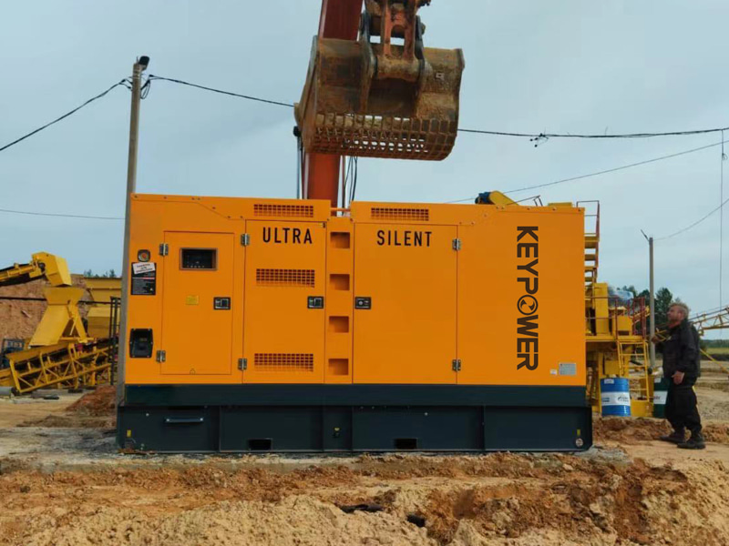 Générateur KEYPOWER 500kVA WEICHAI en Russie