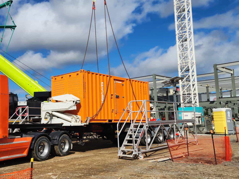 Générateur Scania de 500 kVA en Nouvelle-Zélande